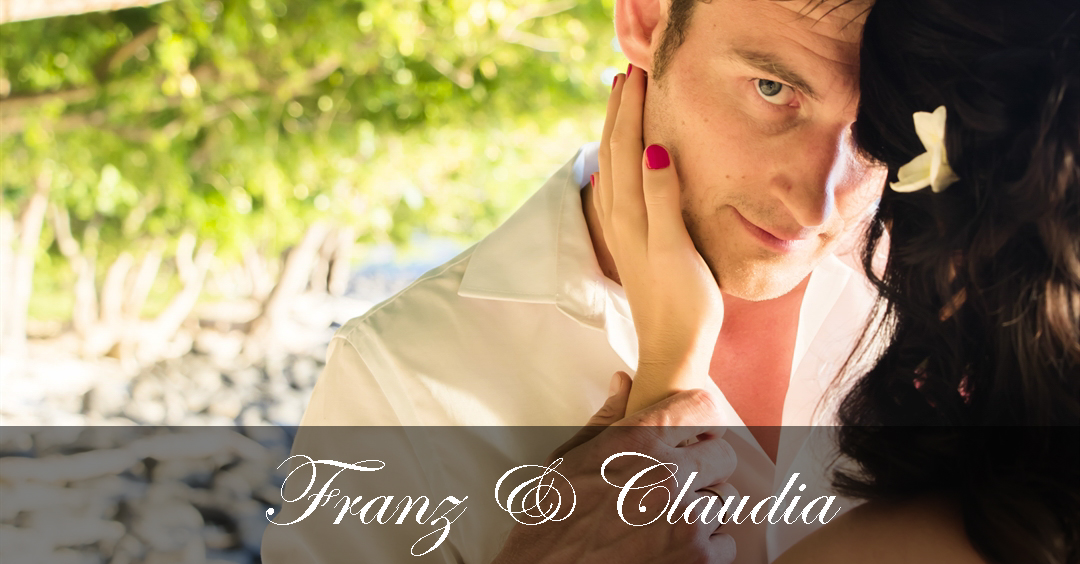 Franz and Claudia wedding images, celebrated in Mauritius.